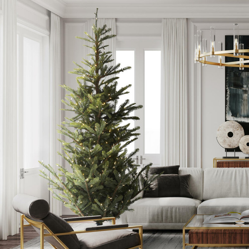 Arbre de Noël artificiel épinette 10 pi