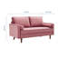 Causeuse en velours Valor Performance-808920780