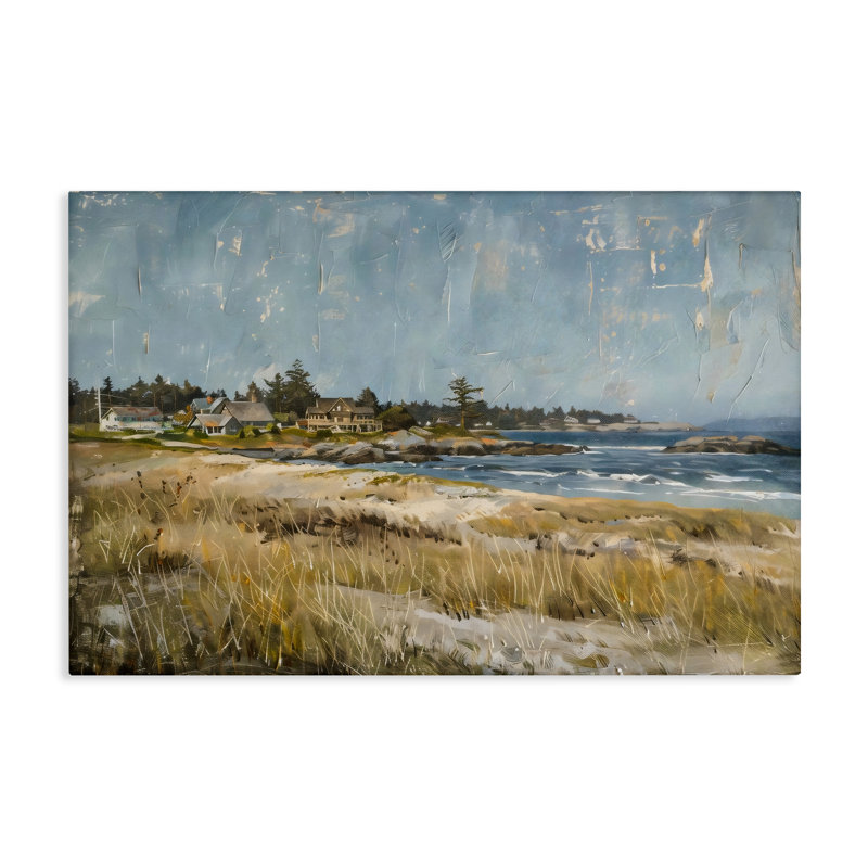 Toile Shoreline Splendor View, design par LSR Creative Studio, H 30 po x l 45 po