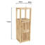 Cafferkey 40cm W Solid Wood Shelving Unit