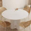 Small cream style dining table and chair-110988479