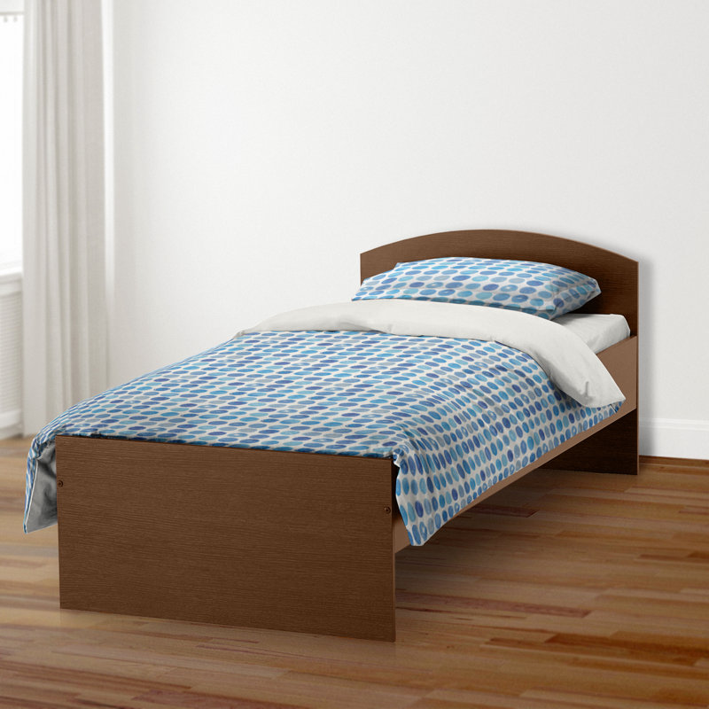 Couvre-oreiller à pois bleus, Standard / simple