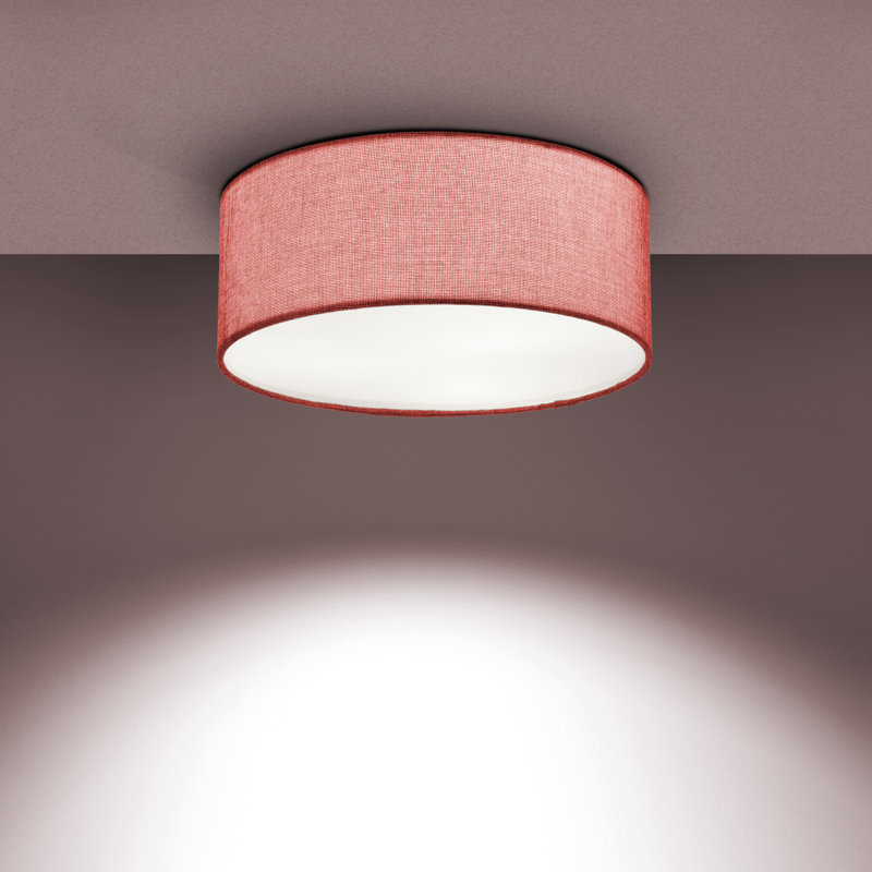 Parvin LED Flush Mount, Red