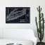 « long island rail map », impression sur toile-1274781454