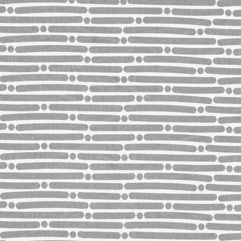 Tissu à pois, Gris