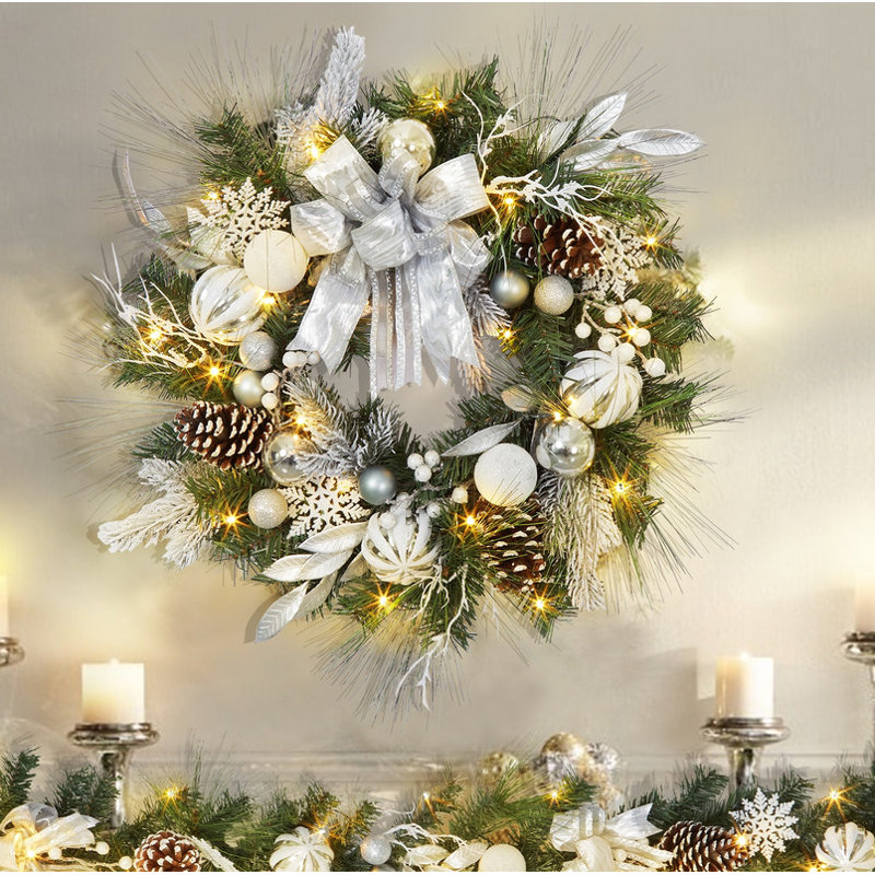 Faux 61cm Wreath