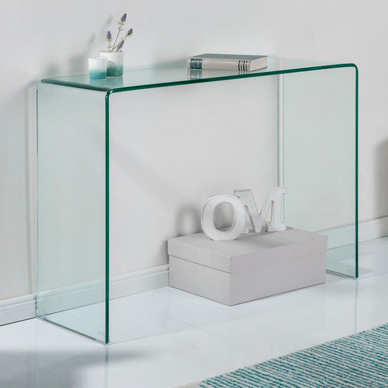 Console transparente Mediano, 29.5" H x 43" W x 14" D