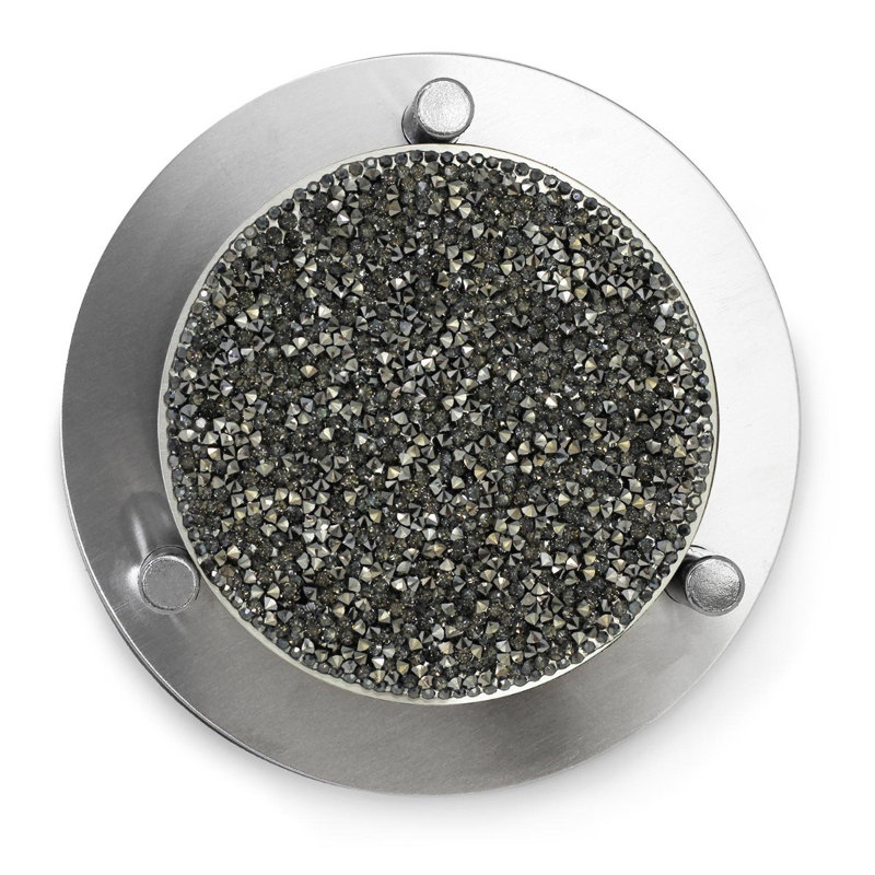 Ensemble de sous-verres lumineux, Noir, noir, noir, noir