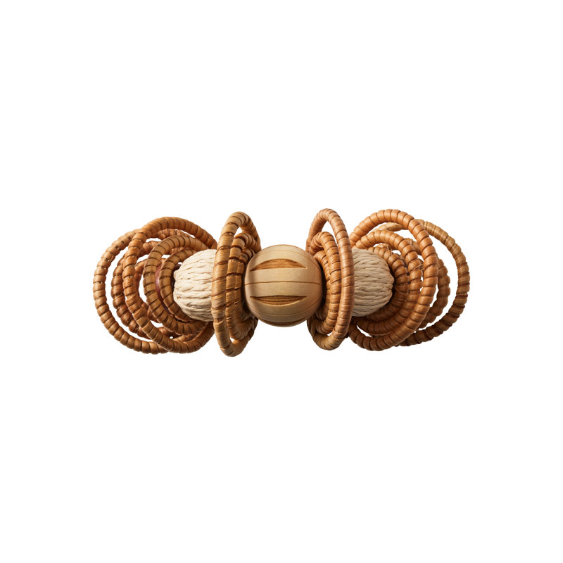 Calypso Napkin Ring, Brown/Natural