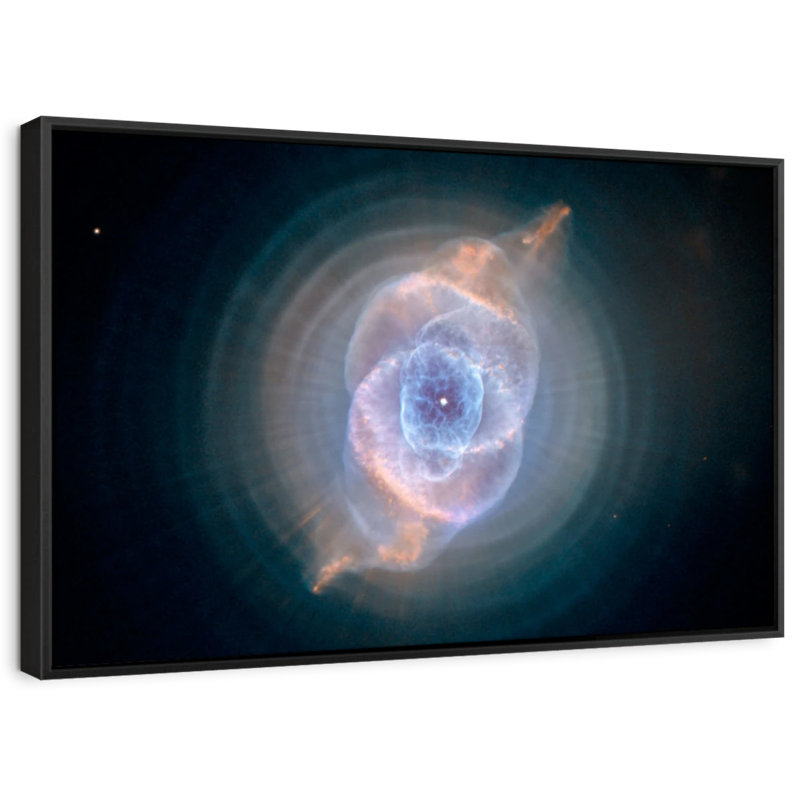 " Cat's Eye Nebula Canvas Print ", 9" H x 13" W