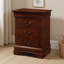 Ensemble de table de chevet 3 tiroirs Kiama-1489340476