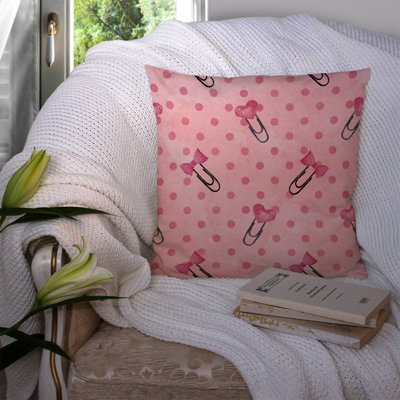  Coussin décoratif à trombones et à pois