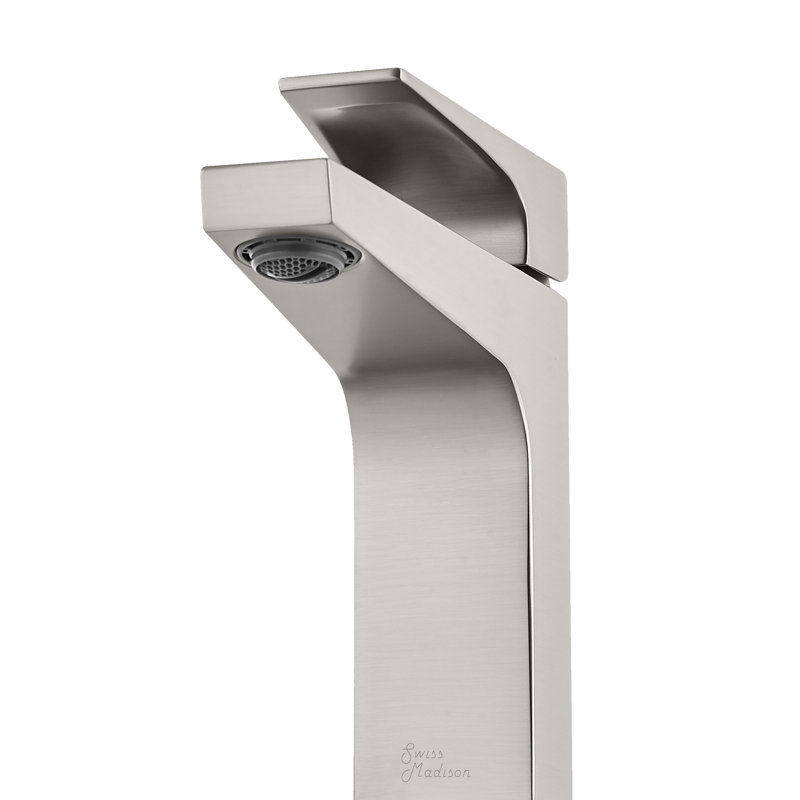 Voltaire Single Hole, Single-Handle, Bathroom Faucet, Brushed Nickel