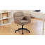 Chaise d'appoint avec accoudoirs réglables à 5 vitesses, chaise pivotante pour bureau à domicile, coiffeuse, chambre à coucher