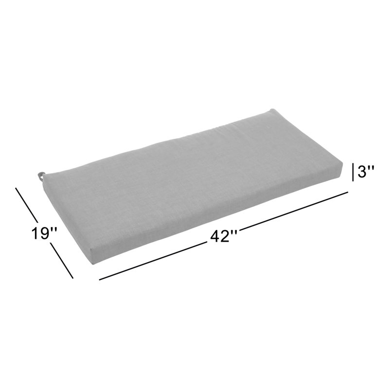Indoor/Outdoor Seat Cushion, Tangerine Dream