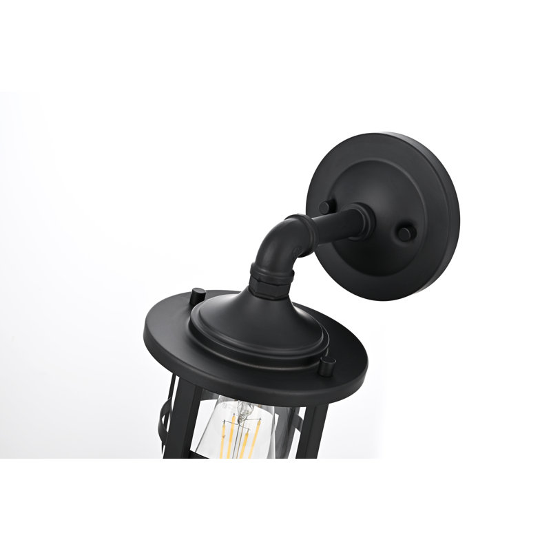Hugo Outdoor Wall sconce in Black