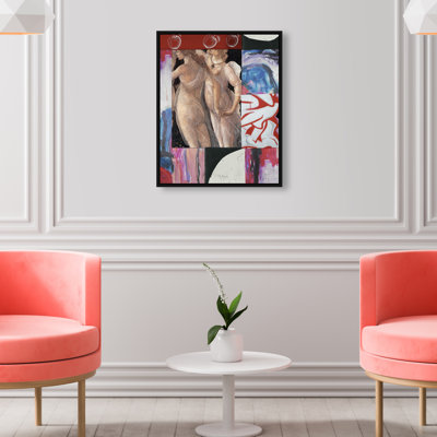 Impression abstraite sur toile « Rêves de printemps » par Oliver Gal