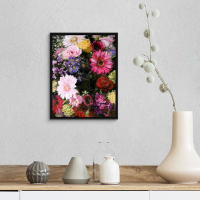 Fleur foncée - reproduction d'art