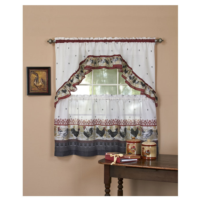 Mercato Window Valance, 24" H x 57" W x 2" D