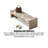 Italian Style Leather Solid Wood Shoe Bench-1500937879