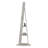 Freestanding 360°Swivel Jewelry Cabinet with Full Length Mirror