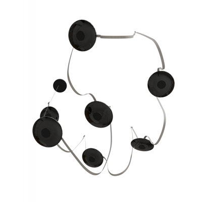  Fremont ​belt 7-light 826"l Pendant In Ivory/smoked Glass Disc