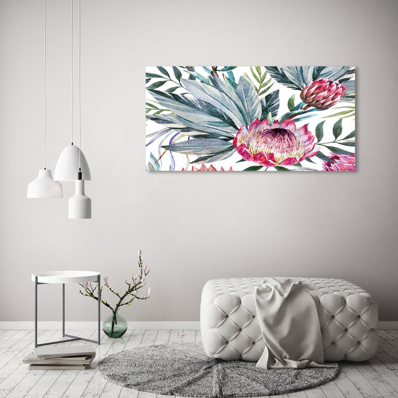 Protea - Wrapped Canvas Print