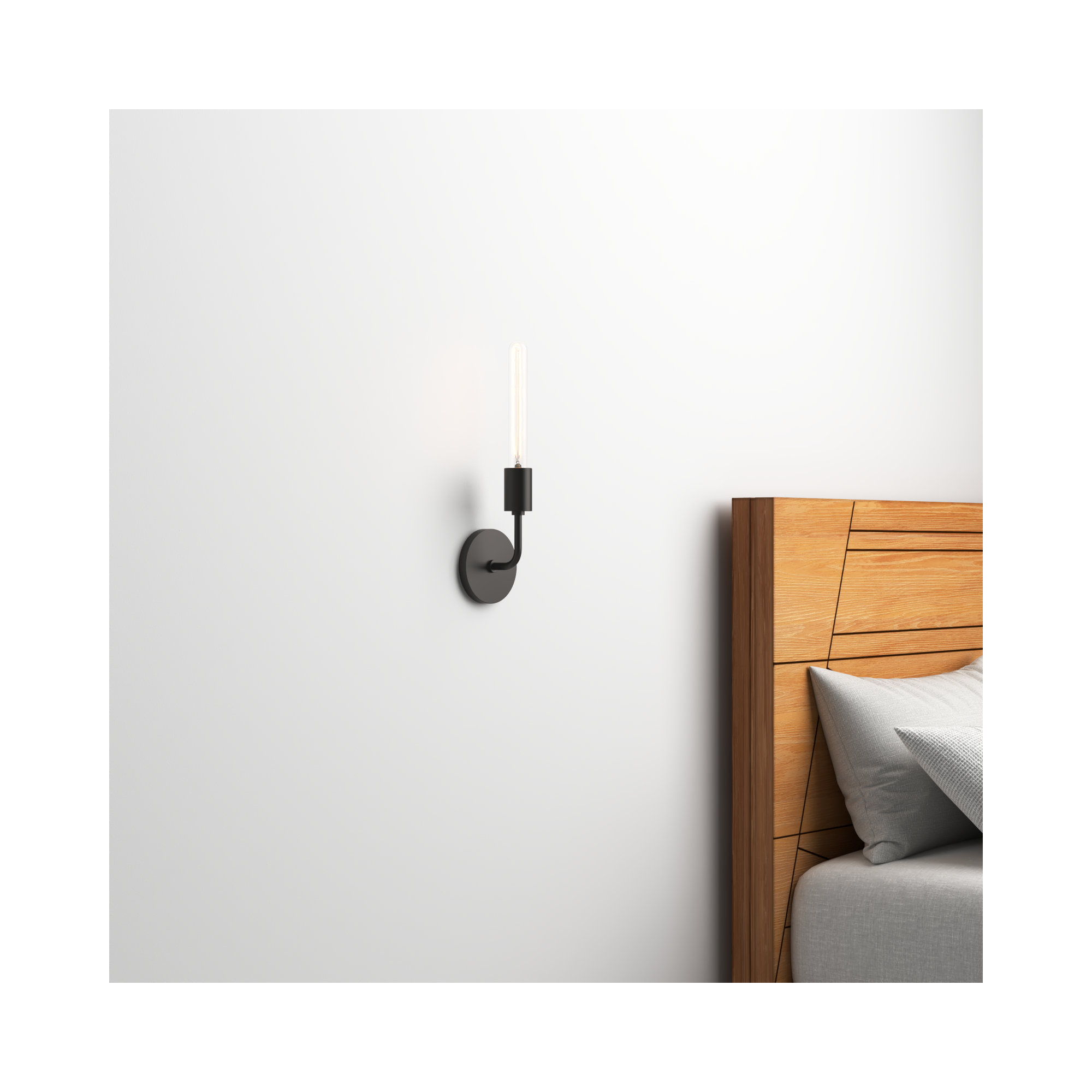 Madisson Single Light Dimmable Armed Sconce, Old Bronze