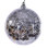 Vickerman 4" Mirror Mercury Ornament. It includes 6 pieces per bag.