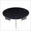 Table basse moderne en chêne noir pour le salon, plateau facile à nettoyer et amp; Structure en métal robuste-1724683229