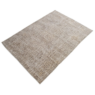 Tapis gris Melis Vintage 3 pi 9 po x 6 pi 11 po