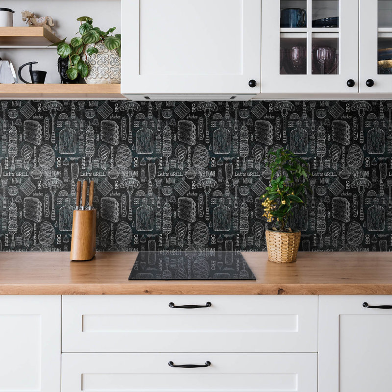 Oberle 30 x 30 cm PVC Tile in Black