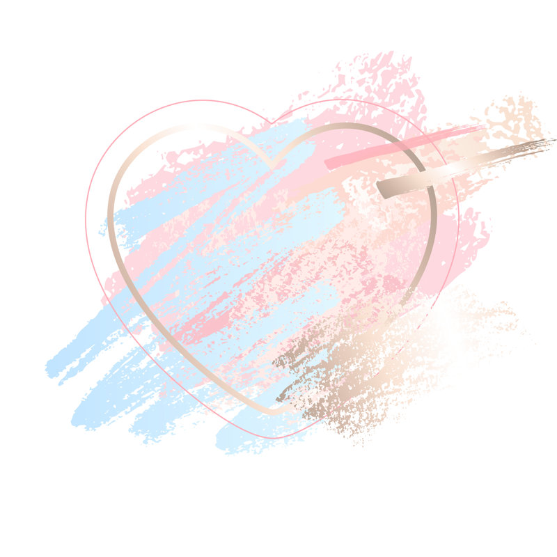 Cadres d'art rose Fer Ferda 10910789 par Iraida_Bearlala, H 12 po x l 12 po