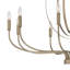 Lustre géométrique de style bougie 10 lumières Deniyah