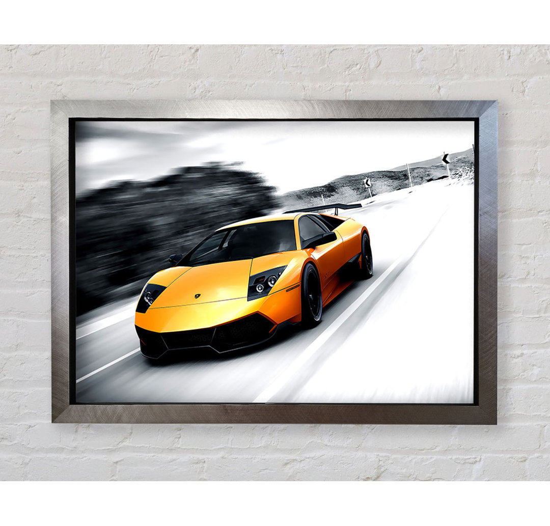 Lamborghini Murcielago LP 670-4 - Einzelner Bilderrahmen Kunstdrucke