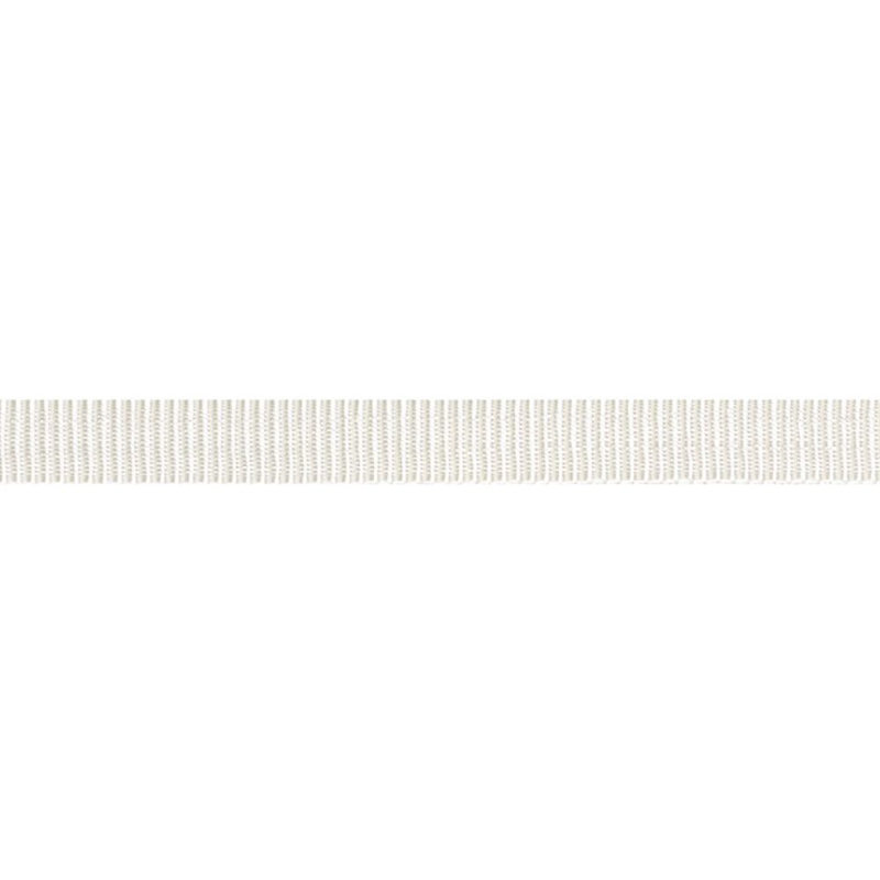 Narrow Faille Tape, Ivory