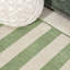 Tapis vert / crème à deux tons Cino-69806593