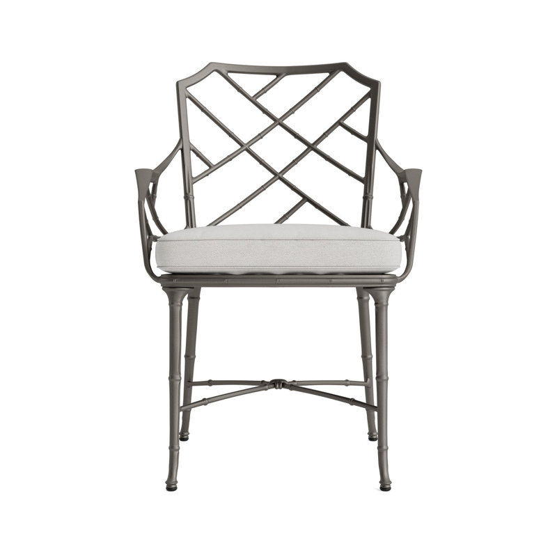 Calcutta Outdoor Dining Chair, Mica, Fusion Dove