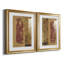 Vinatage Santa I - ensemble de 2 peintures-93371241-93723079-93371239