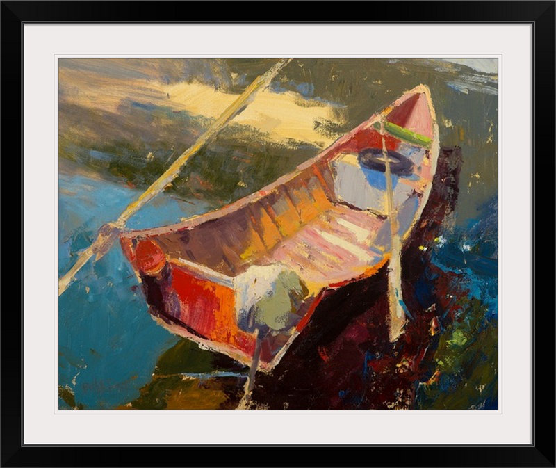 «Carwell Italian Wayfarer» par Beth A. Forst, reproduction d'art, H 38 po x l 48 po x P 1,5 po, Toile