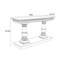 American retro style simple console table