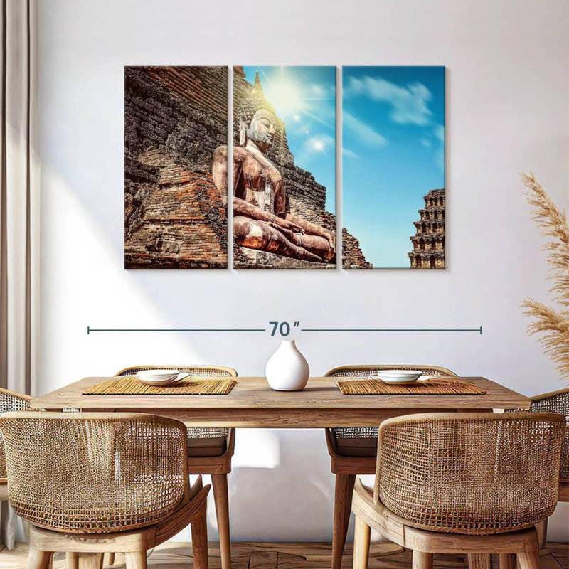Adella Magnificent Buddha, 36" H x 57" W