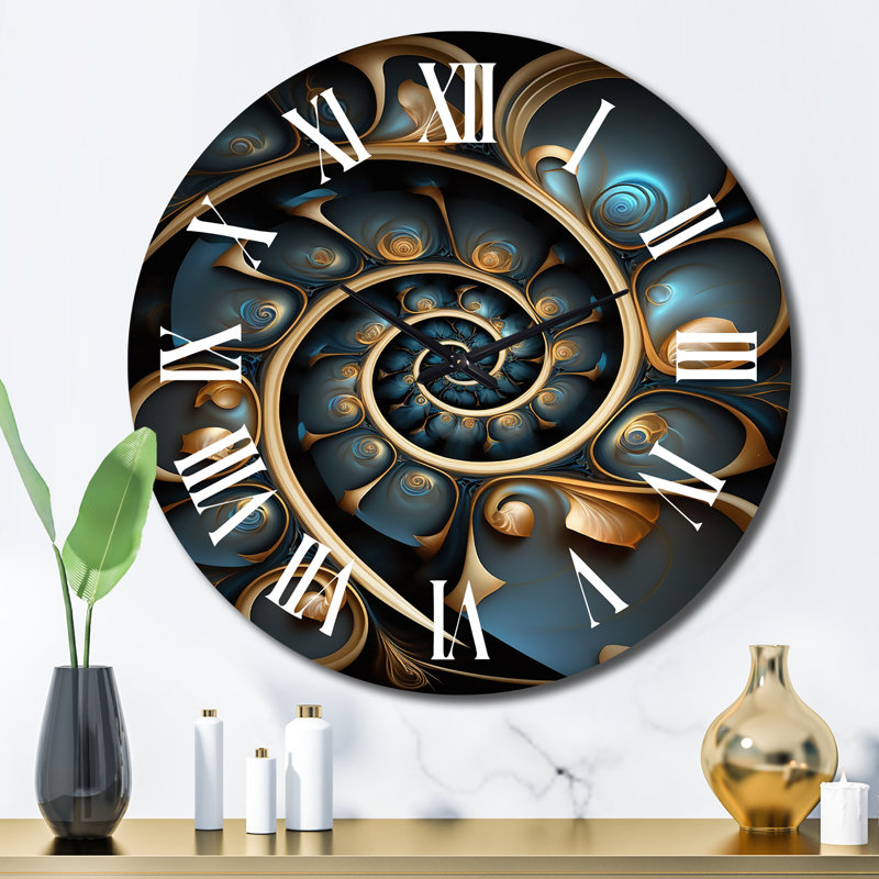 Horloge murale Dacorey - Fractals, Grand