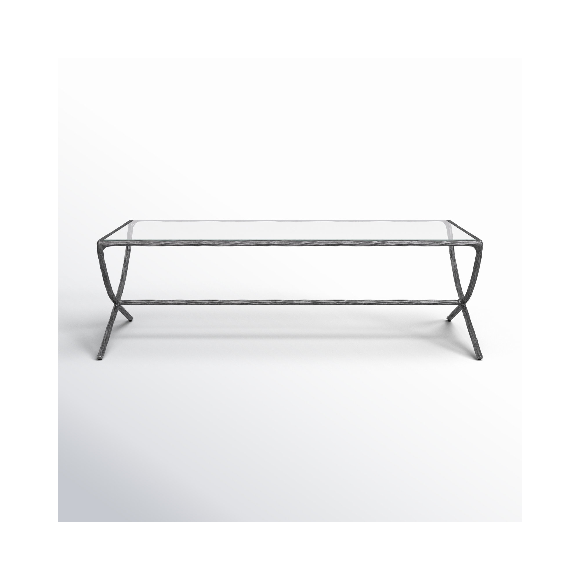 Evelynn Coffee Table, Silver