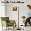 Lampe sur pied à arc avec abat-jour ajustable pour terrain de golf Sunset Muskoka