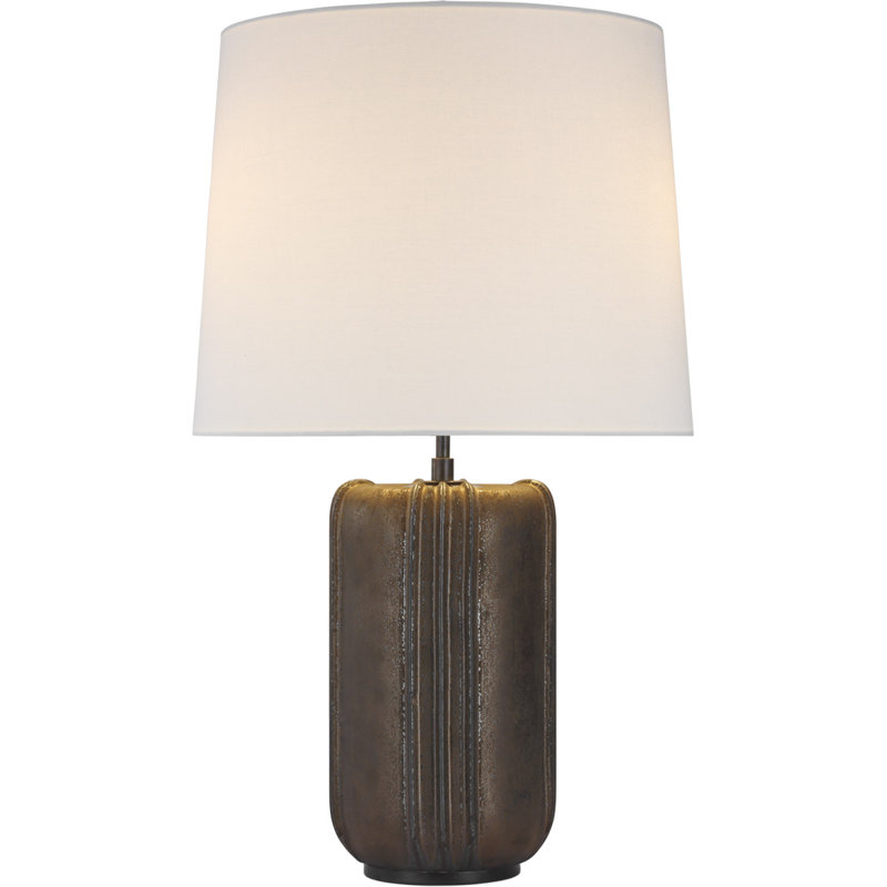 Thomas O'Brien Minx Large Table Lamp, Crystal/Bronze