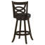 Tabouret de bar pivotant Cappuccino (ensemble de 2)