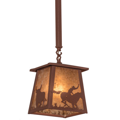 Luminaire suspendu géométrique 1 lumières lanterne Failand