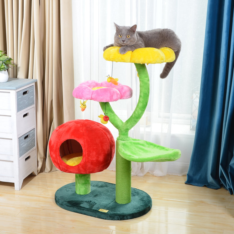 Arbre à chat 39,5 "avec hamac et condo Catry