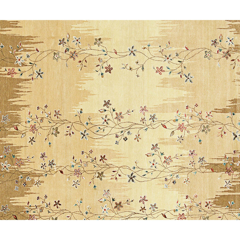 Hand Knotted Area Rug